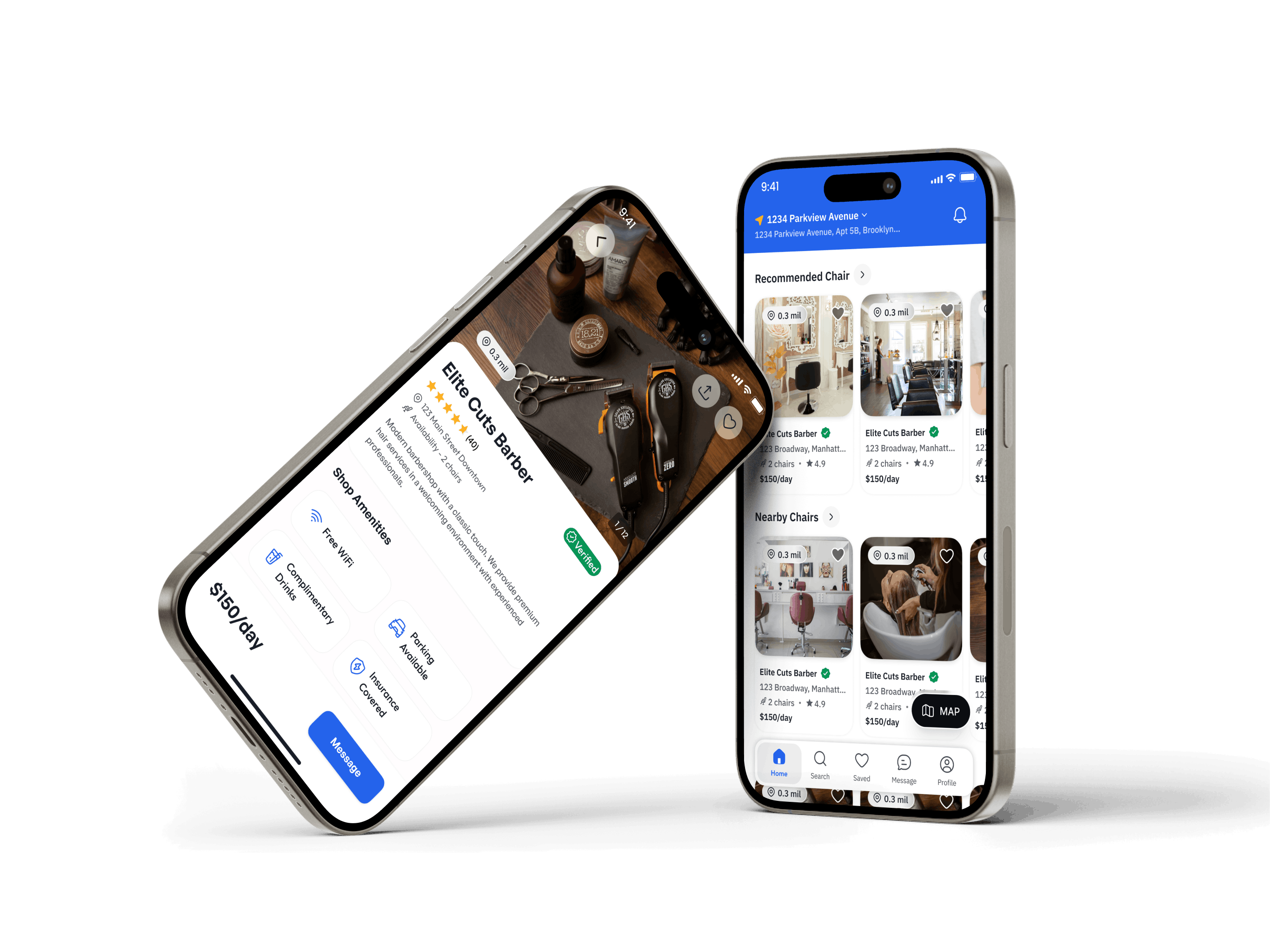 Workspace app interface